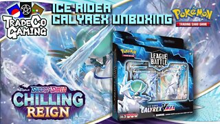 Ice Rider Calyrex League Battle Deck Unboxing