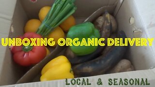 Unboxing Organic Delivery Seasonal & Local #4