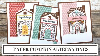 Jolly Gingerbread - November 2020 Paper Pumpkin Card Ideas