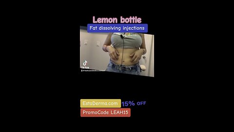 Lemon bottle fat dissolving solution
