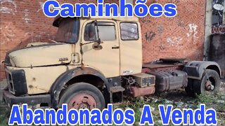 Ep.253 🚚 Caminhões Abandonados Repousando Brasil à Venda 📉 Oliveira Isaias