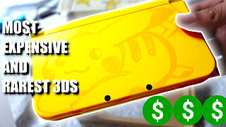 MOST EXPENSIVE AND RAREST 3DS!!!!!