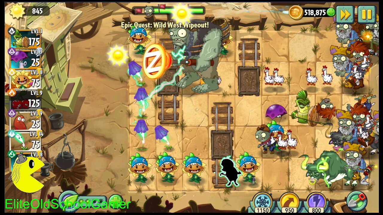 Plants vs Zombies 2 - Epic Adventure Quest - Wild West Wipeout - Aug/Sept  2023