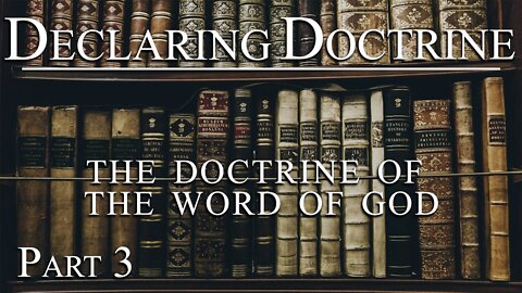 【 The Doctrine of the Word of God 】 Pastor Roger Jimenez | KJV Baptist Preaching