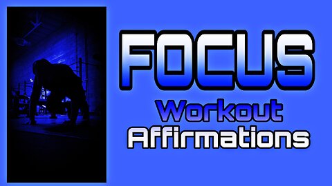 Focus Workout Affirmations🔱(Positive Energy)