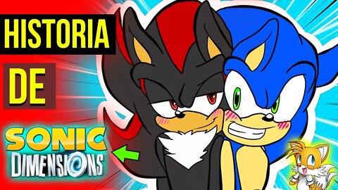 SHADOW e SONIC JUNTOS de NOVO 😱| Historia Sonic Dimensions
