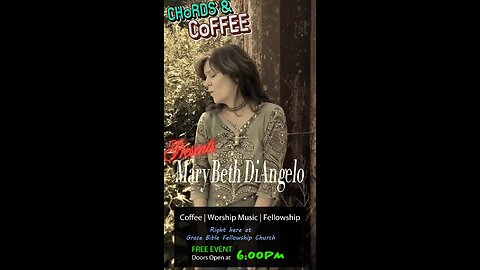 ** Chords & Coffee Presents: MaryBeth DiAngelo ** | Grace Bible Fellowship Monmouth County | Sermons