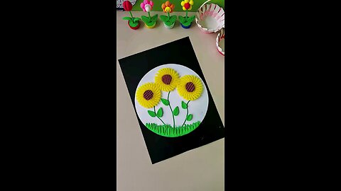 sunflower handmade craft