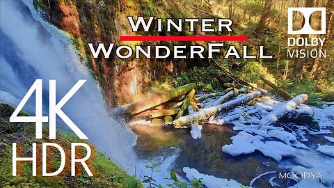 Dolby Vision HDR Nature Musical - "Once Upon A Winter WonderFall" - Beyond The Never Never
