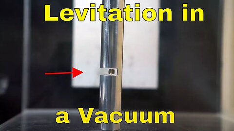 Anti-gravity Rod Levitating Forever In a Vacuum Chamber and Everything is Magnetic