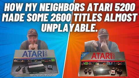 Atari 5200 games that my friends owned that spoiled their 2600 counterparts.