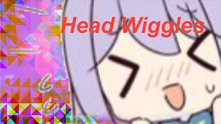 Just vtuber utakata memory doing head wiggles and random sounds & I found it cute so clip