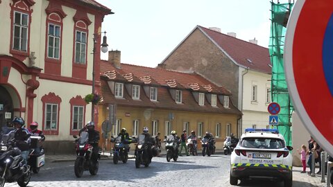 Stara Boleslav - motorkáři