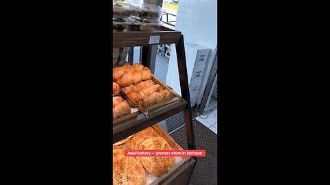 Halal Bakery and Grocery Store in the Russian District in Incheon, South Korea, June 24