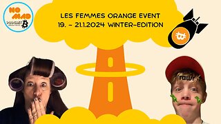 LES FEMMES ORANGE Event 19. - 21.1.2024 Winter-Edition