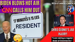 Biden Blows Hot Air & CNN Calls Him Out - Chris Cuomo Jab Injury 5/10/24
