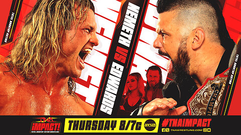 Eddie Edwards vs. Nic Nemeth: TNA Main Event Drama! #shorts