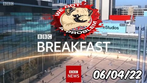 We Got A Problem Hosts BBC Breakfast April 6th 2022