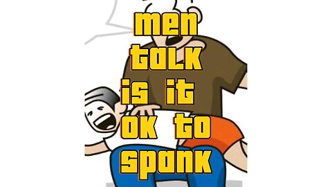 Men talk: Should you spank your children? Tonight 9pm est. #getitoffyourchestmedia #lifelessons