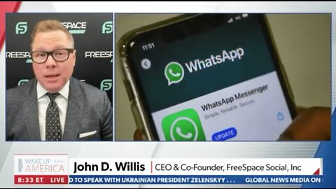 FreeSpace CEO Jon Willis on Newsmax: The Impact of Ever-Increasing Social Media Censorship