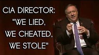 CIA DIRECTOR-WE LIED, WE CHEATED, WE STOLE