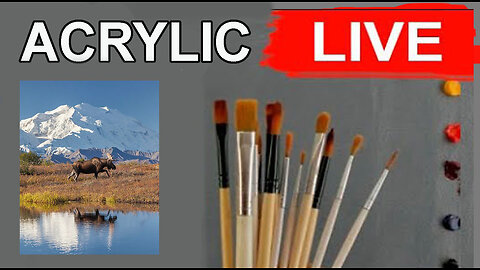 Painting a Landscape with Acrylics