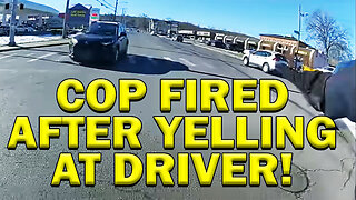 Cop Fired For Yelling At Female Driver On Video! LEO Round Table S08E03b