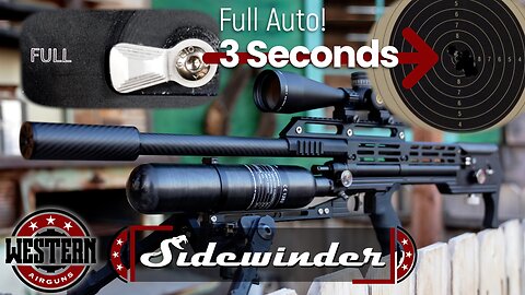 Western Sidewinder Full/Semi Auto Airgun REVIEW