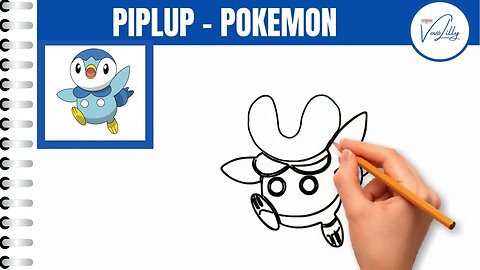 HOW TO DRAW | PIPLUP - POKEMON | VERY EASY