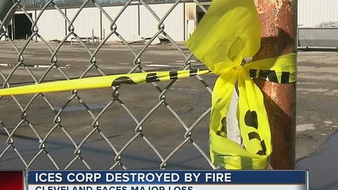 ICES Corp DesTroyed By Fire