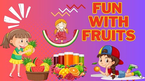 Fruits Name | Learn Fruits Name in English | Fruit names for kids and toddlers