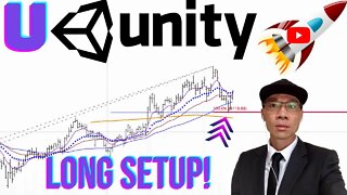 Unity Software (U) - Long Setup. Technical Analysis. [Not Financial Advice]