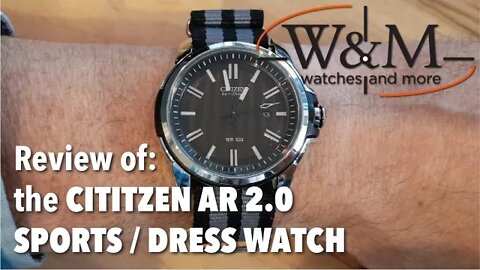 Citizen AR 2.0 Watch Review