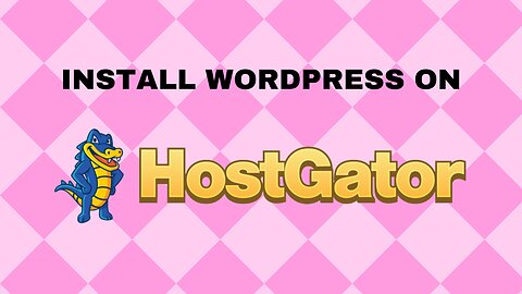 How to Install WordPress on Hostgator and Get Hostgator