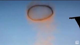 Strange UFO caught on camera