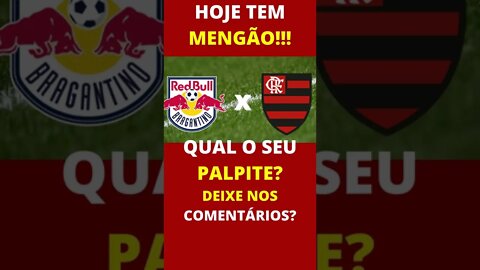 HOJE TEM MENGÃO!!! BRAGANTINO X FLAMENGO EM BRAGANÇA, ÀS 20:30 PELO CAMPEONATO BRASILEIRO - É TRETA