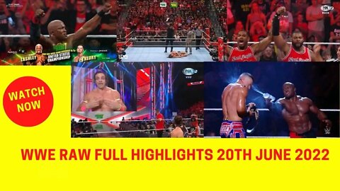 WWE Raw Full Highlights 20th June 2022#wweraw#highlights# Fans Wrestling..