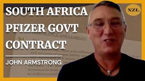 NZL: JOHN ARMSTRONG - SOUTH AFRICA PFIZER GOVT CONTRACT