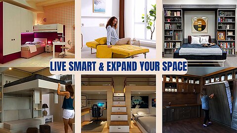 15 Furniture Design Ideas and Space saving furniture for your home Live Smart Ep:05