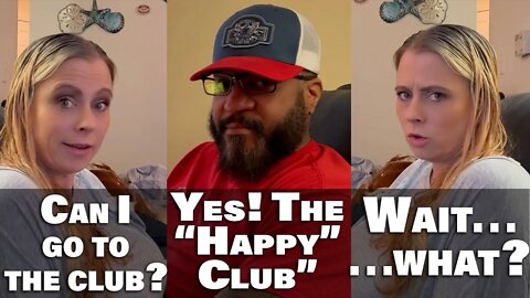 He told his GF to go to a "HAPPY" club AND THIS HAPPENED 😂