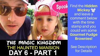 Haunted Mansion - Magic Kingdom - Disney Vlog Day 6 Part 1
