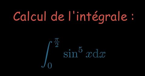 Calcul d'une intégrale