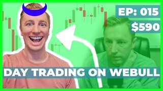 Day Trading On Webull Desktop Software | Short Strategy Paper Trading | EP 015