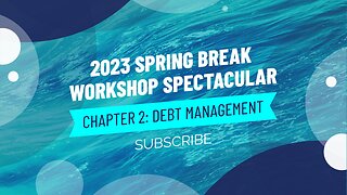 FDU WMA Club Meeting XXI: Debt Management Workshop (Jack Mitchell)