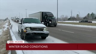 Tulsa highways clearing after Thursday morning crashes