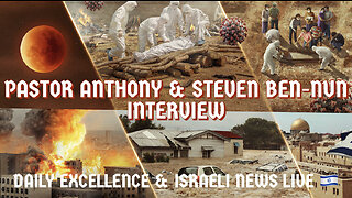 Pastor Anthony Interviews Steven Ben Nun With Israeli News Live