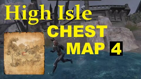 ESO HIGH ISLE Treasure Map 4 Location! - (Guide) Elder Scrolls Online