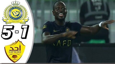 Sadio mane Rocket goal 🔥 Al Nasser vs Ohod 5-1 Highlights & All goals 2023 HD