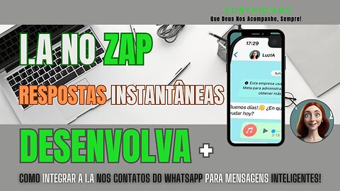 Tenha a Inteligência Artificial nos contatos Whatsapp e resolva as suas duvidas!