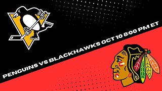 Penguins vs Blackhawks Prediction, Pick and Odds | NHL Hockey Pick for 10/10